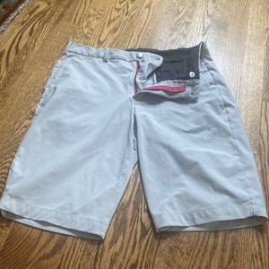 Lululemon Mens khaki golf shirt size 33(?)